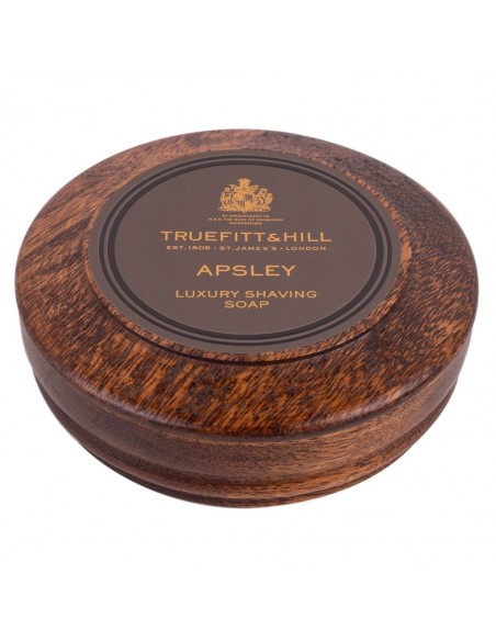 Apsley Luxury Shave Soap in Wooden Bowl 99g