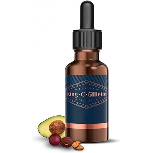 Olio da barba King C. Gillette 30 ml