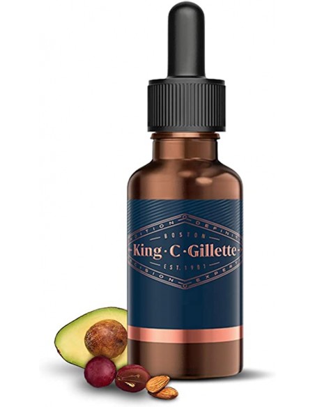 Olio da barba King C. Gillette 30 ml