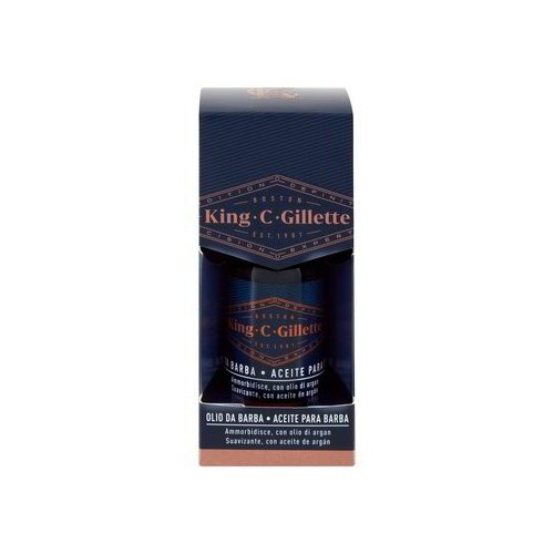 Olio da barba King C. Gillette 30 ml