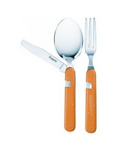 Posate da campeggio Rover Arancio 2