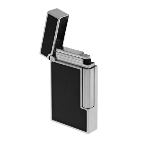 Accendino Linea 2 Slim Black Laquer Palladium