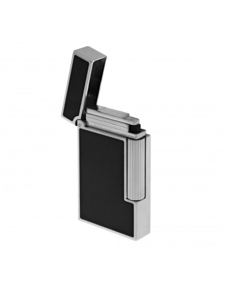 Accendino Linea 2 Slim Black Laquer Palladium