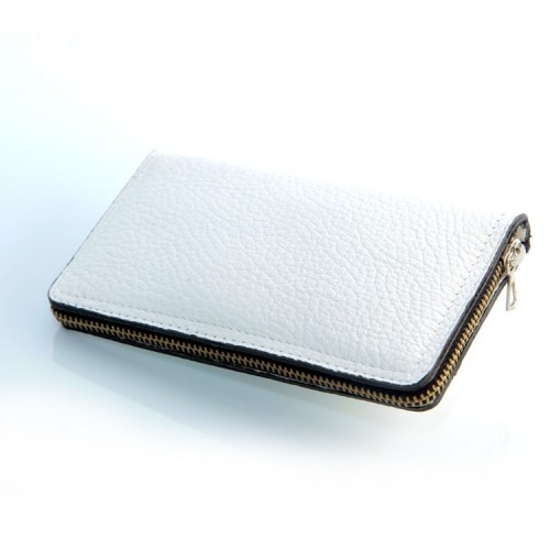 Astuccio da Manicure in Pelle con Zip