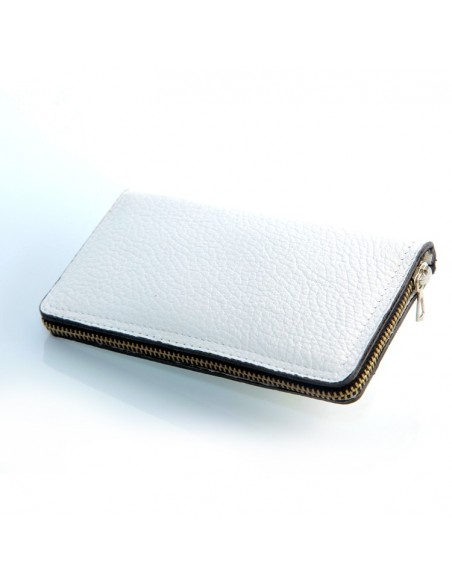 Astuccio da Manicure in Pelle con Zip